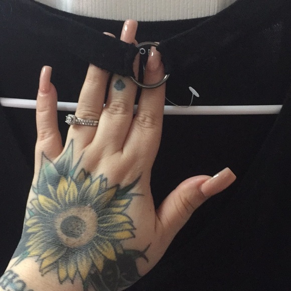 Torrid choker sweater shirt - Picture 2 of 2